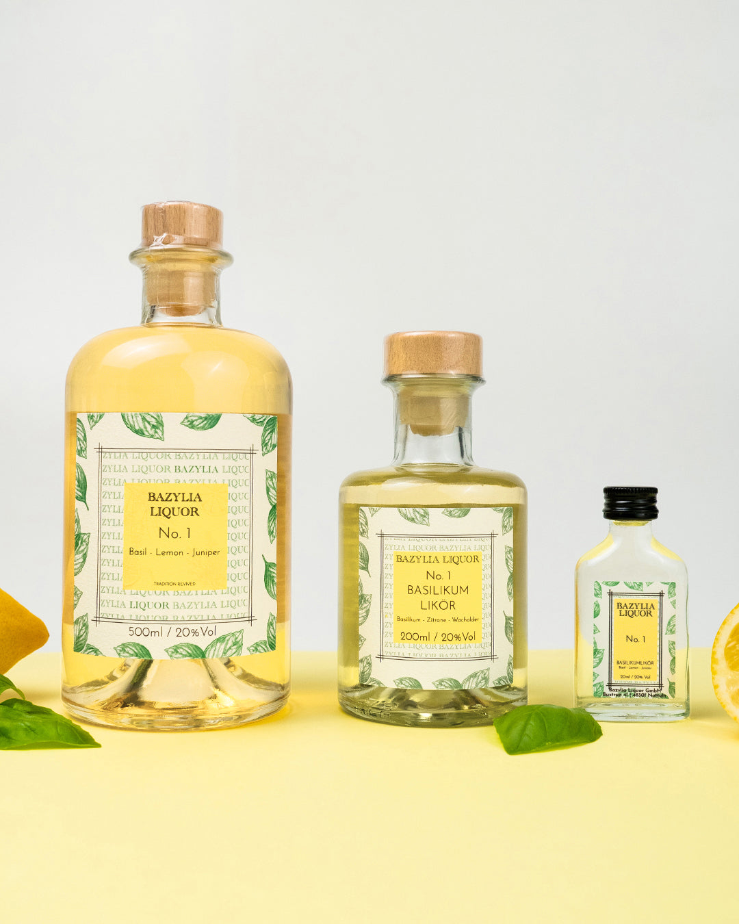 No. 1 Basil Liqueur 200ml