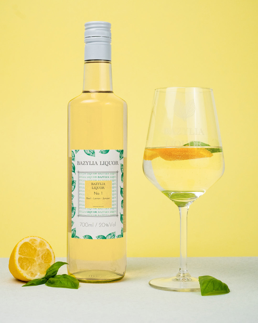 No. 1 Basil Liqueur 700ml