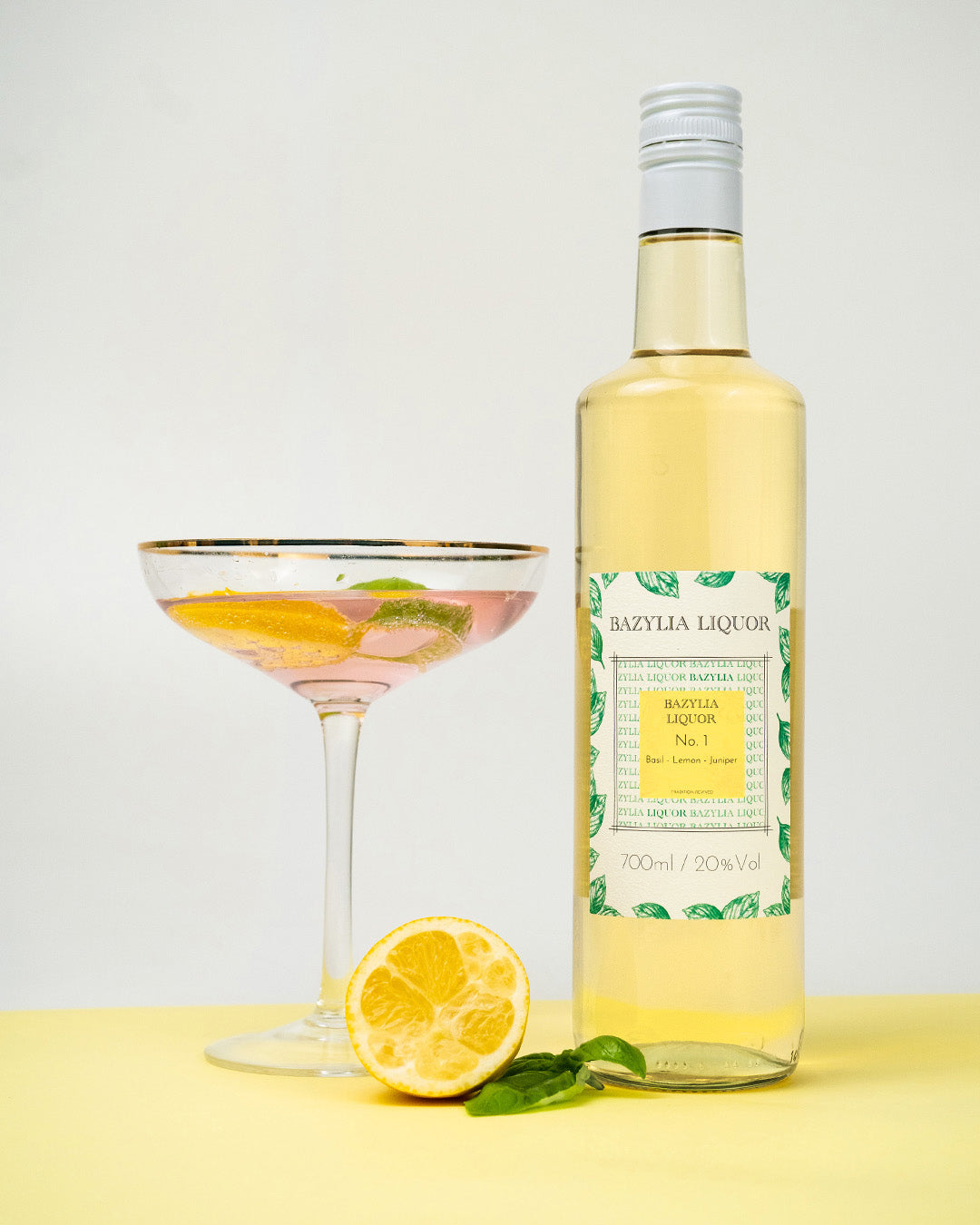 No. 1 Basil Liqueur 700ml