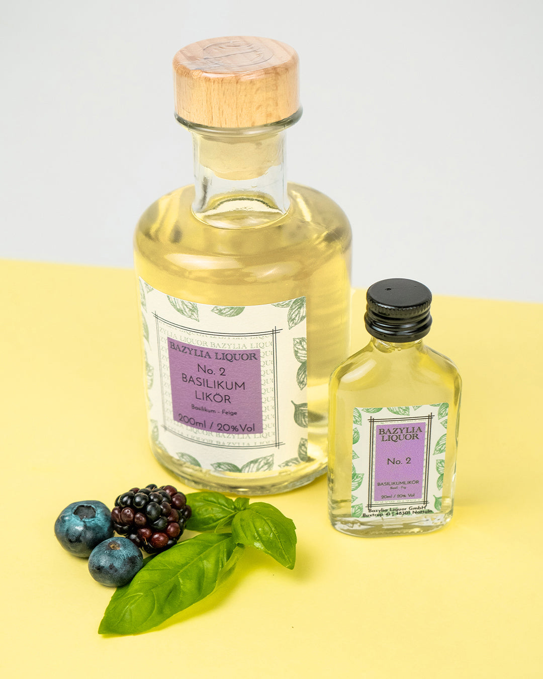 No. 2 Basil Liqueur 200ml