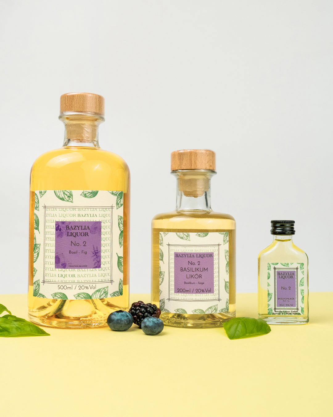 No. 2 Basil Liqueur 200ml