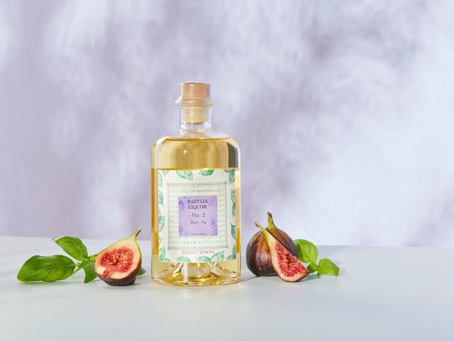 No. 2 Basil Liqueur 500ml - BAZYLIA LIQUOR