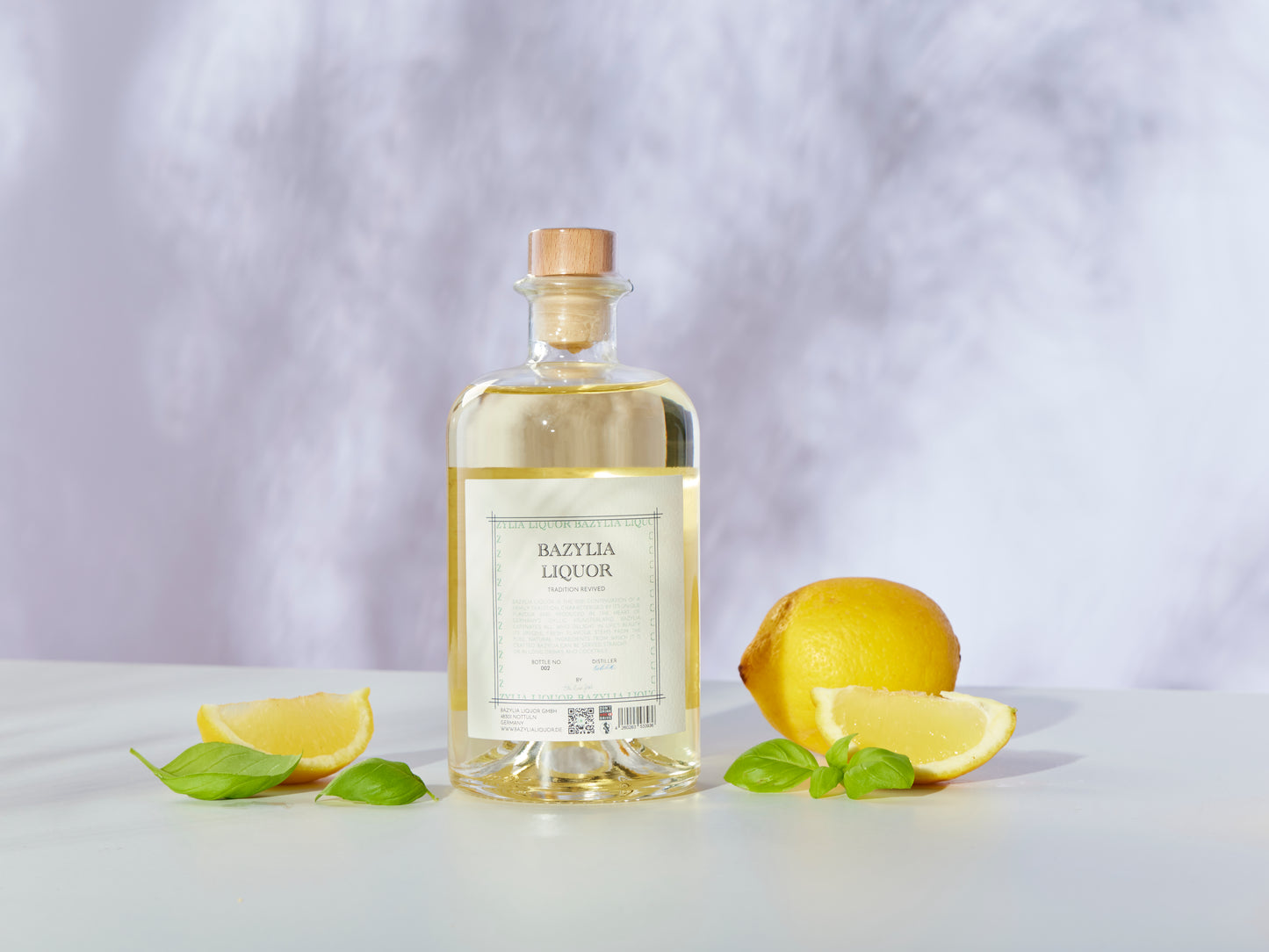 No. 1 Basil Liqueur 500ml - BAZYLIA LIQUOR