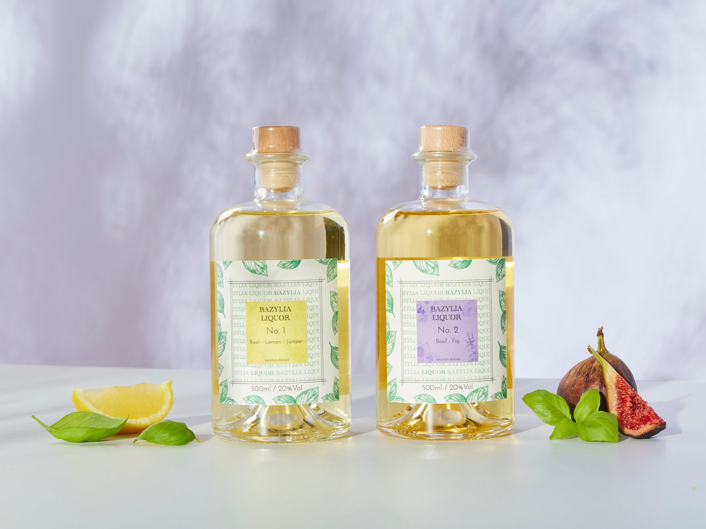 No. 1 Basil Liqueur 500ml - BAZYLIA LIQUOR