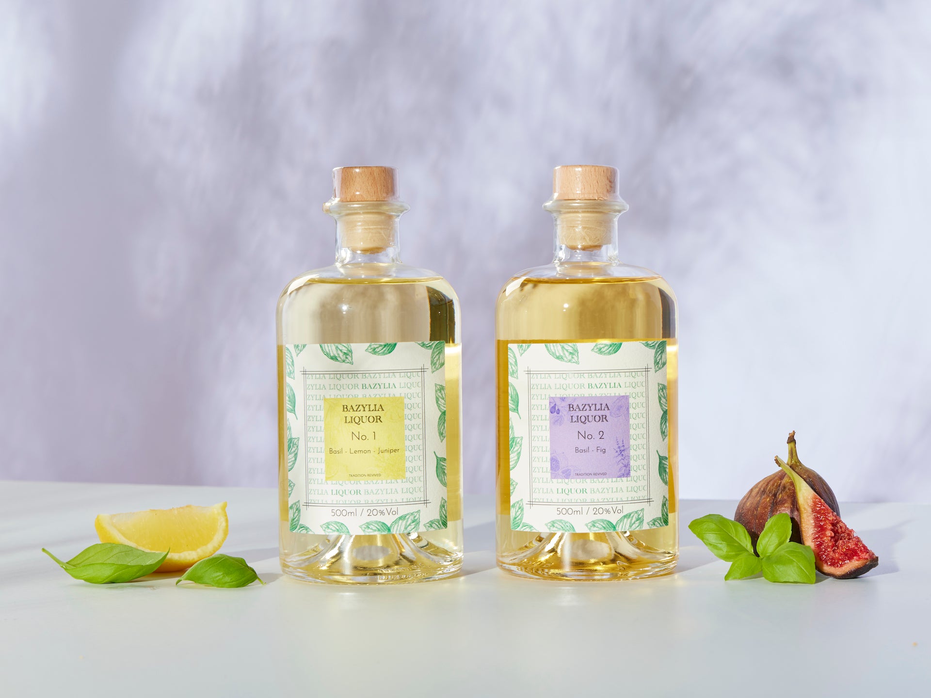 No. 1 Basil Liqueur 500ml - BAZYLIA LIQUOR